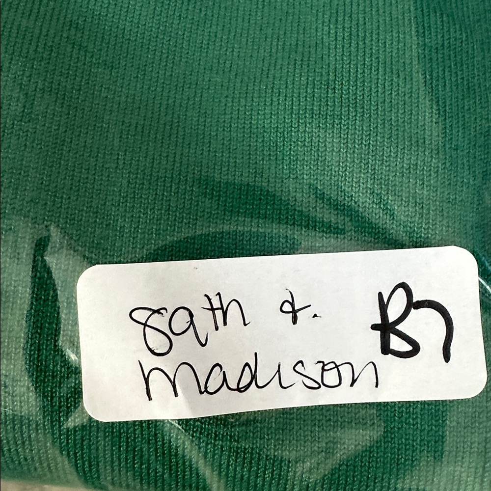 89th & MADISON L open midi length beautiful soft cozy green cardigan classic - Picture 14 of 14